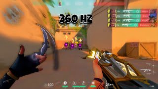 Instalock Reyna  360 Hz  0ms  Aimlock💀 [upl. by Lertnahs]