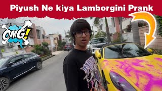 Lamborghini Prank 😅  Sourabh Joshi Lamborghini Prank  trend lamborghini prank prankvideo [upl. by Seema]