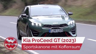 Kia ProCeed GT 2023 Sportlich mit Kofferraum  World in Motion  Welt der Wunder [upl. by Eiznekcam]