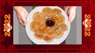 Beef Carrot Potstickers Complete Steps [upl. by Liva]