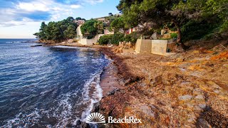 Plage Le Canebas Carqueiranne France [upl. by Ilowell431]