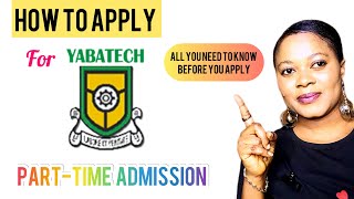 How to apply for Yabatech AdmissionNew method of Applicationadmission process [upl. by Lellih]