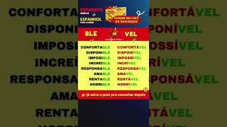 FALE ESPANHOL EM TEMPO RECORD  Clique no Link do Canal espanholsimples espanhol espanholbasico [upl. by Nyladnek]