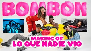 🔥 ¡¡LO QUE NADIE VIO 🎧​🎤​ MAKING OFF DE BOMBON Official Video  Karina Hugo23 Sennior [upl. by Wilmer806]