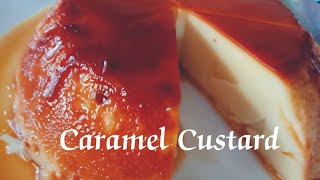 Easy Caramel Custard Recipeshorts  Dessert For Beginner EasyCaramelCustardRecipe [upl. by Zacharia]