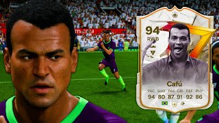 94 Golazo Icon Cafu Player Review  EA FC 24 [upl. by Aciria]