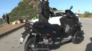 2008 Piaggio MP3 500 Scooter Review [upl. by Nnyla]