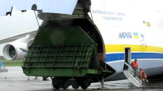 AN225  Hahn Airport  LoadingRack of Antonov 225 [upl. by Anavahs]