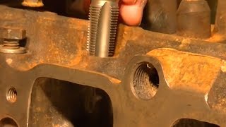 Part 7 Chevy 250 Cylinder Head Porting  Inline 6 Lump Port [upl. by Ewall395]