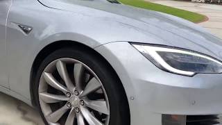 Watch till the end Tesla S after several visits to Tesla service center [upl. by Ellmyer]