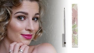 Clinique Superfine Liner For Brows Review  Little Demonstration on How to Use it [upl. by Nivlak352]