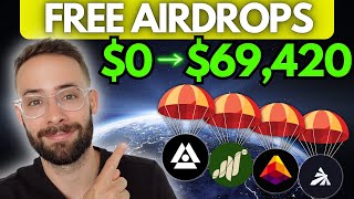 Top FREE Airdrops for 2024 0 Required [upl. by Annette]