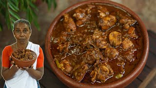 Tasty Kerala Style Chicken Curry  Varutharacha Chicken Curry [upl. by Felix]