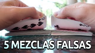 5 MEZCLAS y CORTES FALSOS  Magia gratis explicada [upl. by Holton]