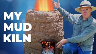 Make a Pottery Kiln at Home for Free  Primitive Convection Kiln in my Backyard [upl. by Ertnom]