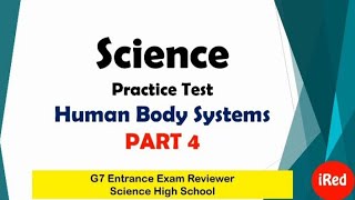 SCIENCE Practice Test PART 4  Science High School Entrance Exam Reviewer [upl. by Eirac740]