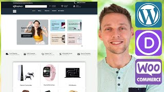 How to Make an ECommerce Website 2024 Divi amp WooCommerce [upl. by Fitzger]