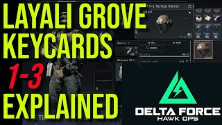 Layali Grove Keycard Locations  Delta Force Hawk Ops [upl. by Allain]