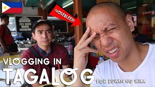 VLOGGING IN TAGALOG For Buwan Ng WikaPhilippine National Language Month  Vlog 204 [upl. by Leruj]