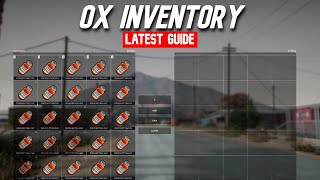 QBCore  How to Install Ox Inventory  Install amp Showcase  LATEST FiveM Tutorial 2024 [upl. by Harding]