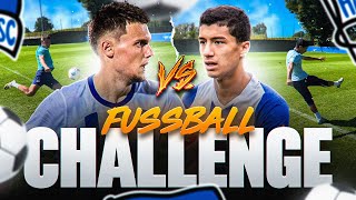 WIE GUT IST WUNDERKIND IBO MAZA👀🔥Fußballchallenge gegen FUTURESTAR⚽️ [upl. by Rorke]