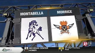 HIGHLIGHTS Morrice rolls past Montabella 4820 to head into the playoffs at 81 [upl. by Nnylassej274]