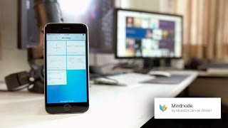 Mindnode  Mind maps on your iPhone [upl. by Anelrac]