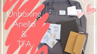 Unboxing Anello amp Travelers Factory [upl. by Ynhoj]