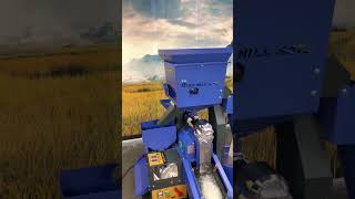 The 6in1 combined rice milling machine effectively separates impuritiesricemill machinery farmer [upl. by Stickney545]