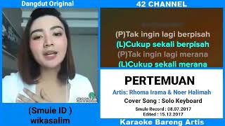 Pertemuan Smule No Vocal Bareng Artis Wika Salim Duet Enak Smule [upl. by Ner392]