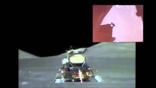 Apollo 17 Lunar Liftoff HD Inside and Outside view [upl. by Venola]