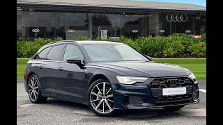 Approved Used Audi A6 Avant Black Edition  Carlisle Audi [upl. by Sanferd]