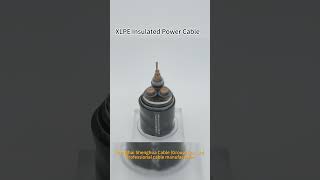 XLPE Insulated Black PVC Power Cable Copper  Aluminum Conductor [upl. by Eleik]