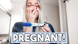 Finding Out Im Pregnant  Surprising My Husband [upl. by Wootten436]