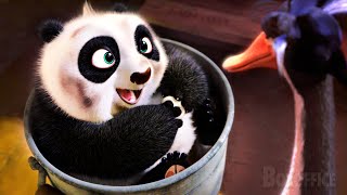 All the Funniest Scenes from Kung Fu Panda 1  2  3 🐼🥊💛⚡ 4K [upl. by Yednil]