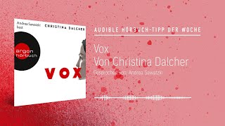 HörbuchTipp der Woche Vox [upl. by Watt793]