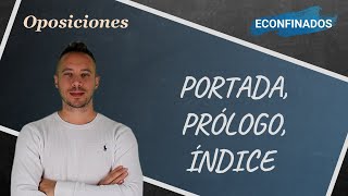 Programación Didáctica Portada Prólogo e Índice [upl. by Airad]