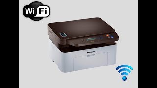 Impressora samsung m 2070 Configurando Wifi [upl. by Yliah363]