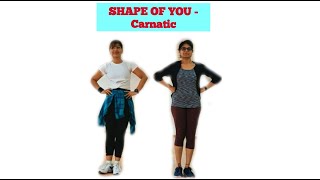 Shape of you easy classical dance steps  India Dance Version ShapeofYou ShapeofYoudancesteps [upl. by Eelac]