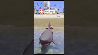 KELA BOAT VS SHARK BOAT RACE gta spiderman ironman race youtube subscribe [upl. by Landis896]