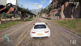 Forza Horizon 5  Alpine A110  Road Race  Steering Wheel Gameplay [upl. by Nylaehs]