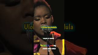 Zahara Hypes on Loliwe hypeafrolyrics RIP🕊💜💙 [upl. by Reisfield]