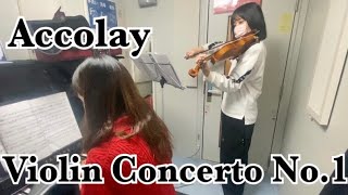 Accolay  Violin Concerto No1 in A minor [upl. by Eseer]