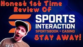 Sports Interaction Casino amp Sports Book Honest Review Of 1st Time Experience [upl. by Llertal]