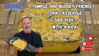 Simple Corn Casserole with a Kick Recipe [upl. by Hoy]