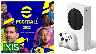 Xbox Series S  eFootball 2022  Season 1 Update  Test 30FPS [upl. by Maxama]