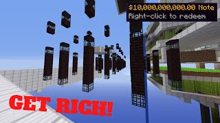 ULTIMATE WAYS TO MAKE MONEY ON SKYBLOCK  HoaxMc [upl. by Lennad741]