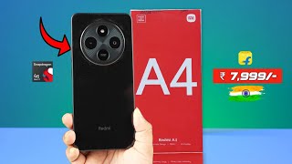 Redmi A4 5G Unboxing  Redmi A4 5G Review  Best Budget 5G Phone Under 8000 [upl. by Ahsinyd]