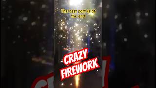 Dekho Crazy firework  fireworks  big short firework fireworks yt shorts [upl. by Bast]