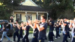 CHS Marching Lions Homecomeing Parade 2010 part 1 [upl. by Arev]